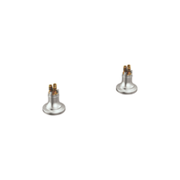 Brizo Faircroft low deck-mount riser in stainless steel finish
