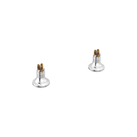 Brizo Faircroft™ low deck-mount riser in polished chrome finish