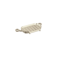 Brizo Faircroft soap tray in polished nickel finish
