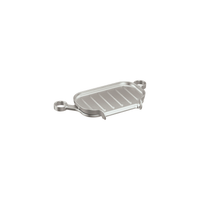 Brizo Faircroft soap tray in stainless steel