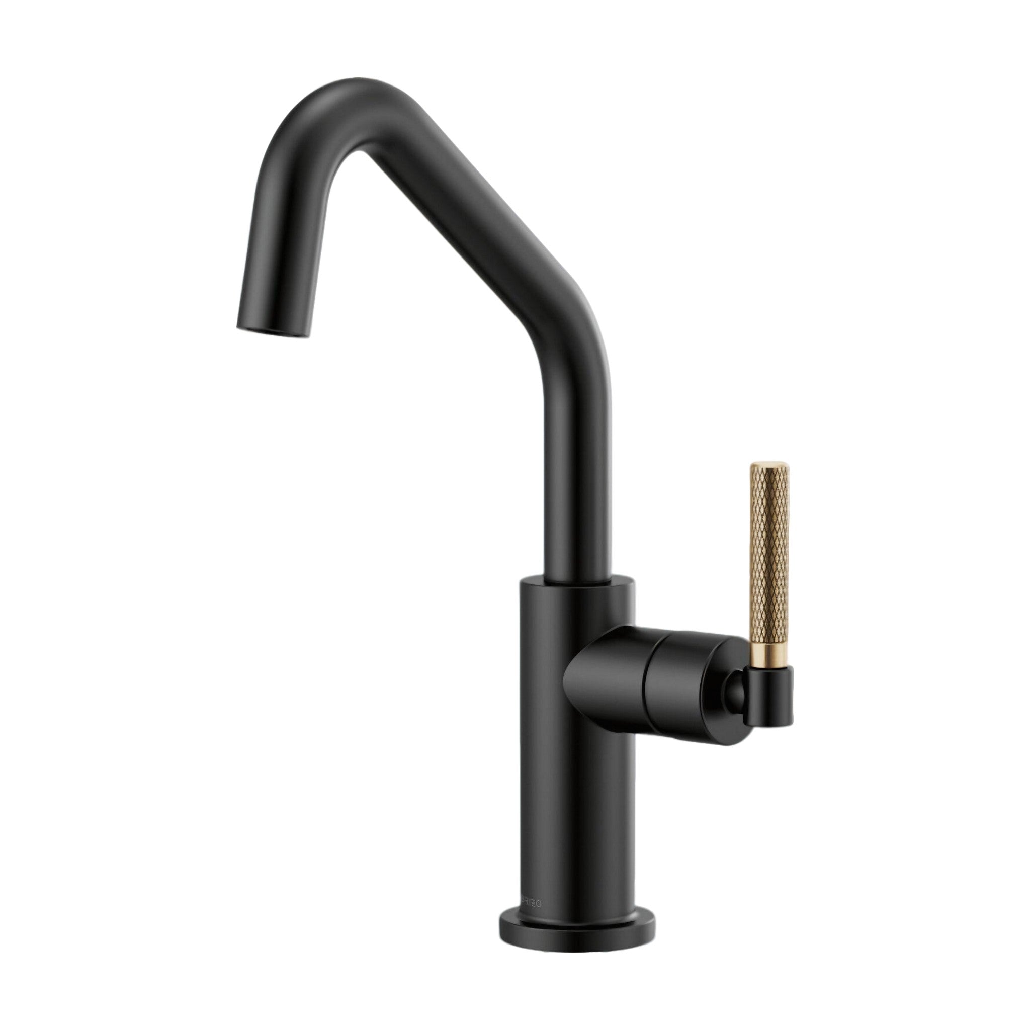 LITZE® BAR FAUCET WITH ANGLED SPOUT AND KNURLED HANDLE | robinsonco.ca