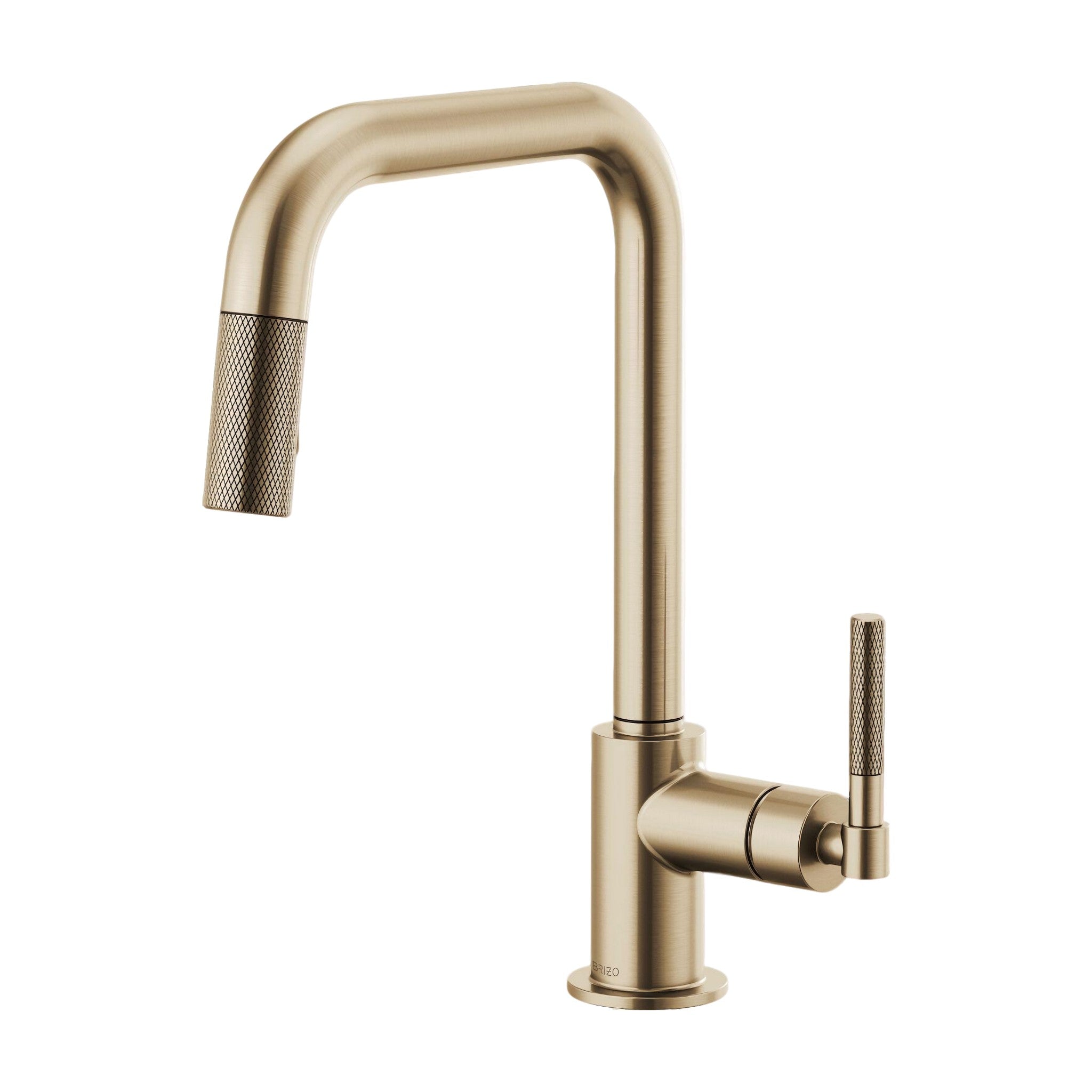 LITZE® PULL-DOWN FAUCET WITH ARC SPOUT AND KNURLED HANDLE