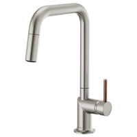 ODIN® PULL-DOWN FAUCET WITH SQUARE SPOUT - LESS HANDLE - robinsonco.ca