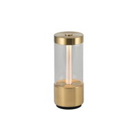Buster and Punch Takeout Portable Table Light in Brass finish
