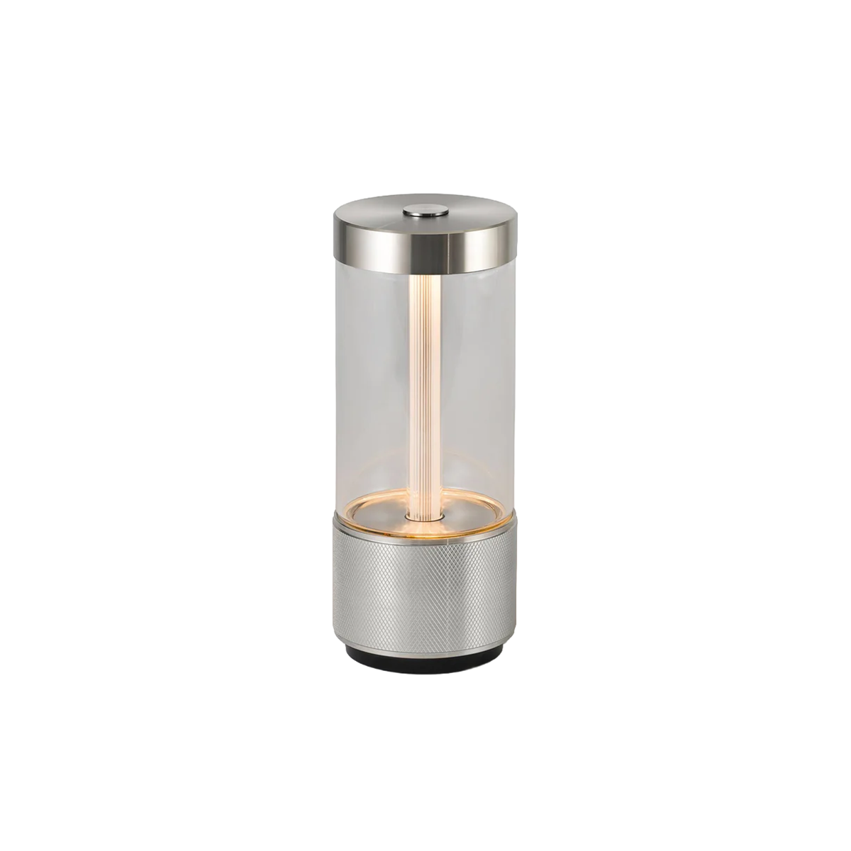 Buster and Punch Takeout Cordless Table Lamp in Steel finish