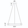 MAVERICK LED CHANDELIER (MULTIPLE SIZES) - robinsonco.ca