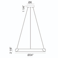 MAVERICK LED CHANDELIER (MULTIPLE SIZES) - robinsonco.ca