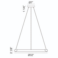 MAVERICK LED CHANDELIER (MULTIPLE SIZES) - robinsonco.ca