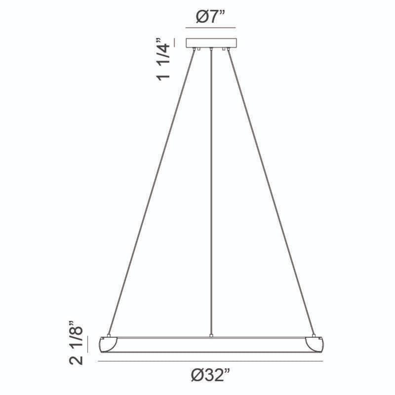 MAVERICK LED CHANDELIER (MULTIPLE SIZES) - robinsonco.ca