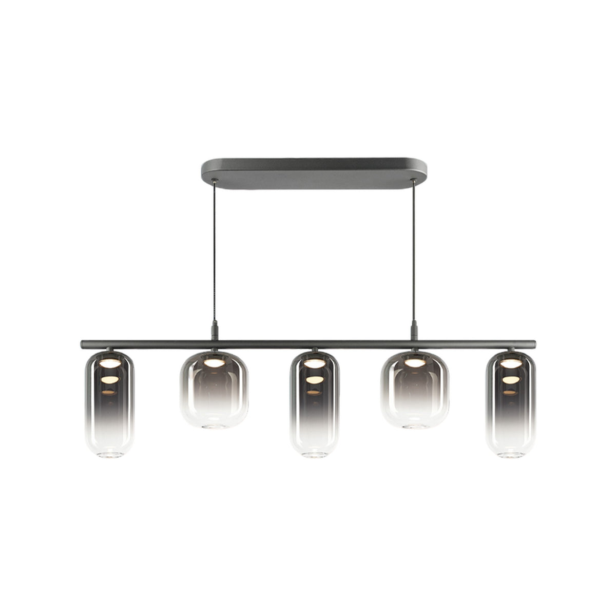 REFRAX 5-LIGHT LED CHANDELIER - robinsonco.ca
