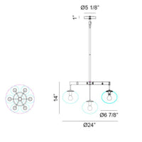 BULBUS CHANDELIER (MULTIPLE SIZES) - robinsonco.ca