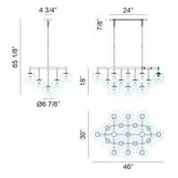 BULBUS CHANDELIER (MULTIPLE SIZES) - robinsonco.ca
