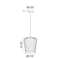 CHARISMO 1-LIGHT BELL PENDANT - robinsonco.ca