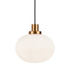 CHARISMO 1-LIGHT OBLATE PENDANT - robinsonco.ca