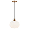 CHARISMO 1-LIGHT OBLATE PENDANT - robinsonco.ca