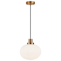 CHARISMO 1-LIGHT OBLATE PENDANT - robinsonco.ca