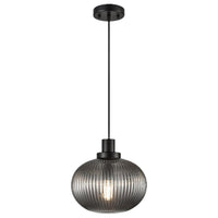 CHARISMO 1-LIGHT OBLATE PENDANT - robinsonco.ca