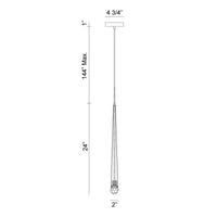 RENAIE 1-LIGHT LED PENDANT - robinsonco.ca