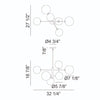 AVERLEY CHANDELIER (MULTIPLE SIZES) - robinsonco.ca
