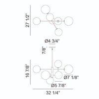 AVERLEY CHANDELIER (MULTIPLE SIZES) - robinsonco.ca