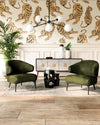 CASSIA 40" 6 LIGHT CHANDELIER WITH OPAL GLASS SHADES - robinsonco.ca