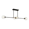 CASSIA 48" 4 LIGHT LINEAR PENDANT WITH CLEAR GLASS - robinsonco.ca