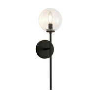 CASSIA 20" WALL SCONCE WITH CLEAR GLASS - robinsonco.ca