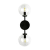 CASSIA 20" 2-LIGHT VANITY FIXTURE WITH CLEAR GLASS - robinsonco.ca