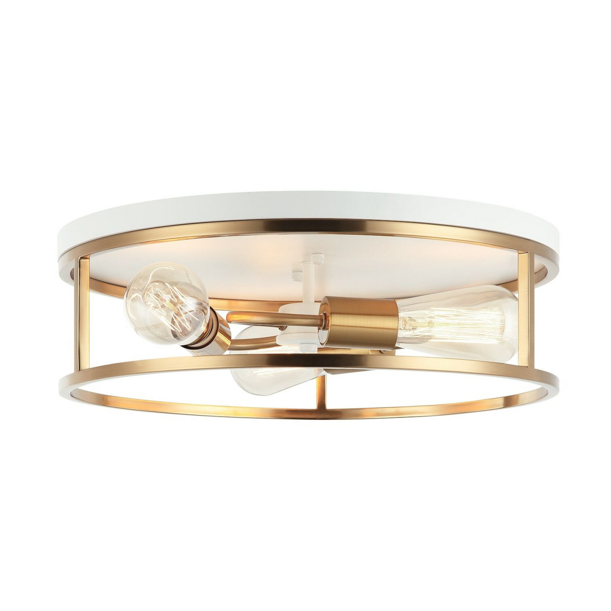 CLARKE 16" 3 LIGHT FLUSH MOUNT - robinsonco.ca