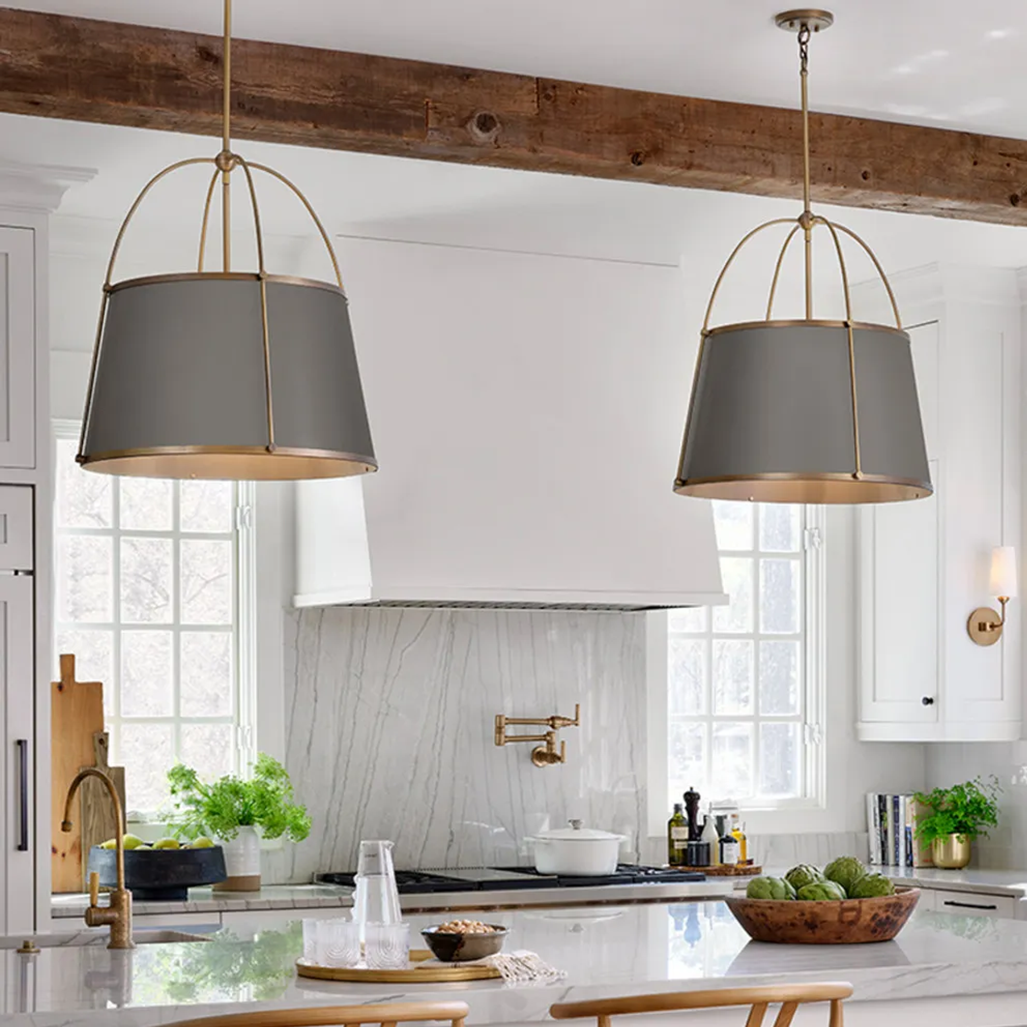 CLARKE LARGE DRUM PENDANT - robinsonco.ca