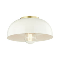 MITZI AVERY 1-LIGHT SMALL SEMI FLUSH LIGHT, H199501S