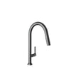 ARTE H16 HIGH SINGLE HOLE KITCHEN FAUCET WITH PULL DOWN SPRAY - robinsonco.ca