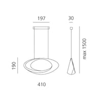 CABILDO 3000K LED PENDANT LIGHT, 11820 - robinsonco.ca
