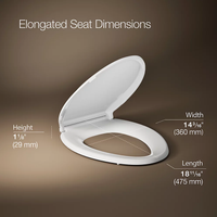 CACHET® QUIET-CLOSE™ ELONGATED TOILET SEAT - robinsonco.ca