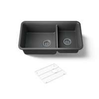 CAIRN DOUBLE-BOWL KITCHEN SINK - robinsonco.ca