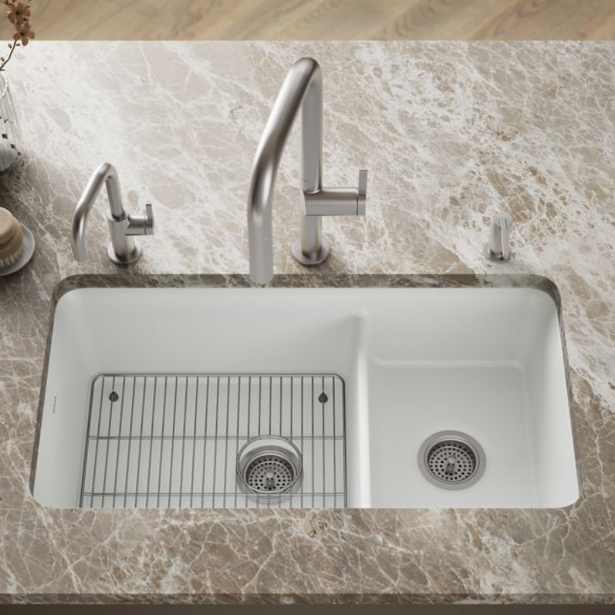CAIRN DOUBLE-BOWL KITCHEN SINK - robinsonco.ca