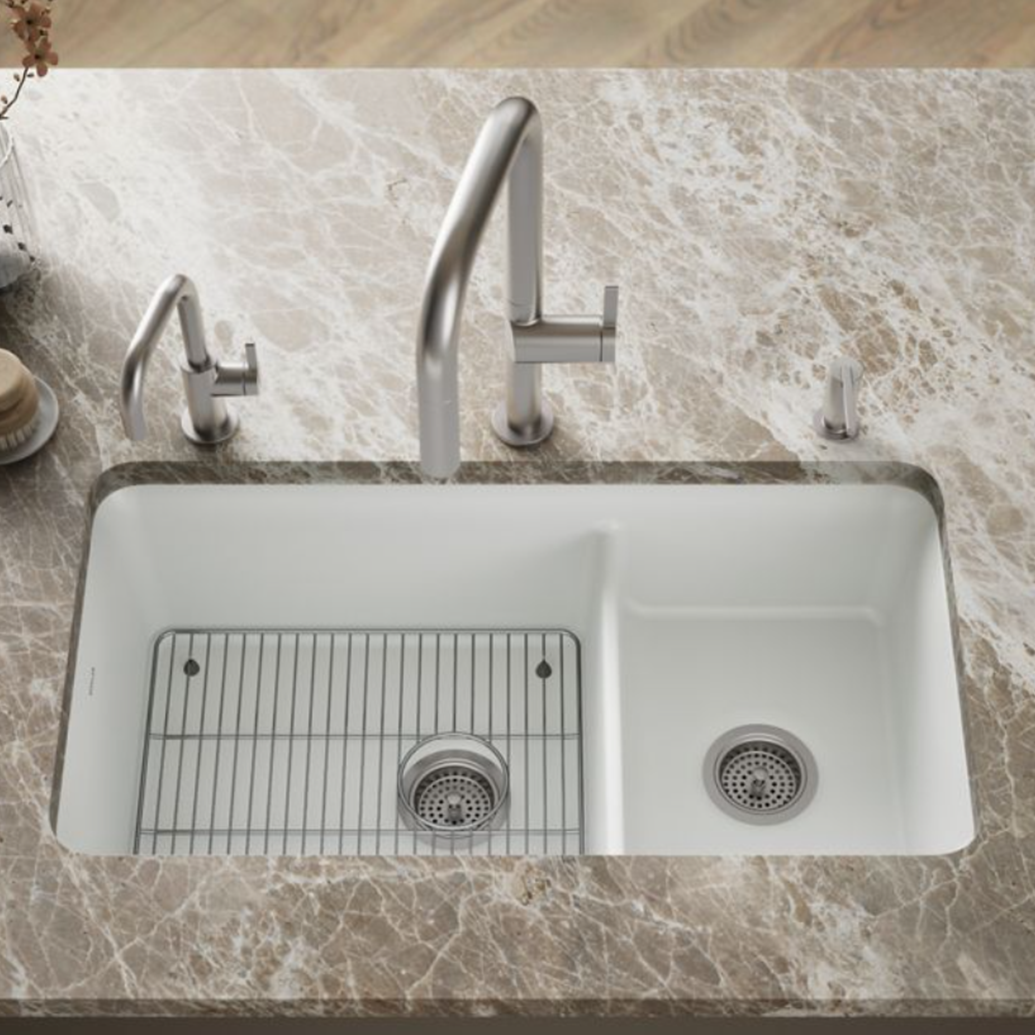 CAIRN DOUBLE-BOWL KITCHEN SINK - robinsonco.ca
