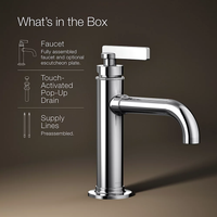 CASTIA™ SINGLE-HANDLE BATHROOM SINK FAUCET BY STUDIO MCGEE (MULTIPLE SIZES) - robinsonco.ca