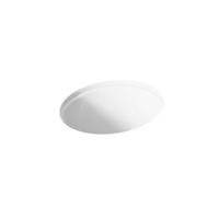 CAXTON 19.25-INCH OVAL UNDERMOUNT BATHROOM SINK - NO OVERFLOW - robinsonco.ca