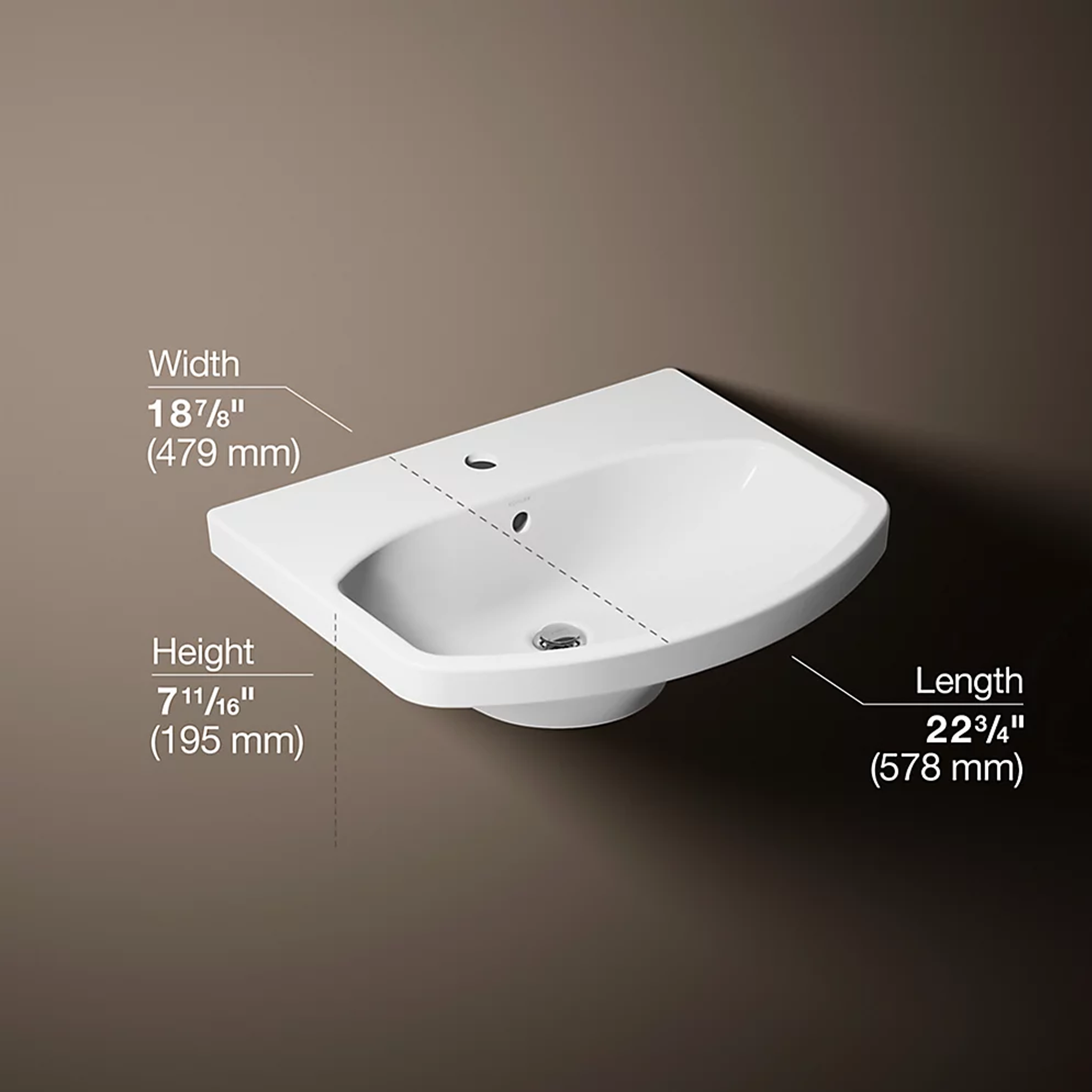 CIMARRON® PEDESTAL BATHROOM SINK - robinsonco.ca