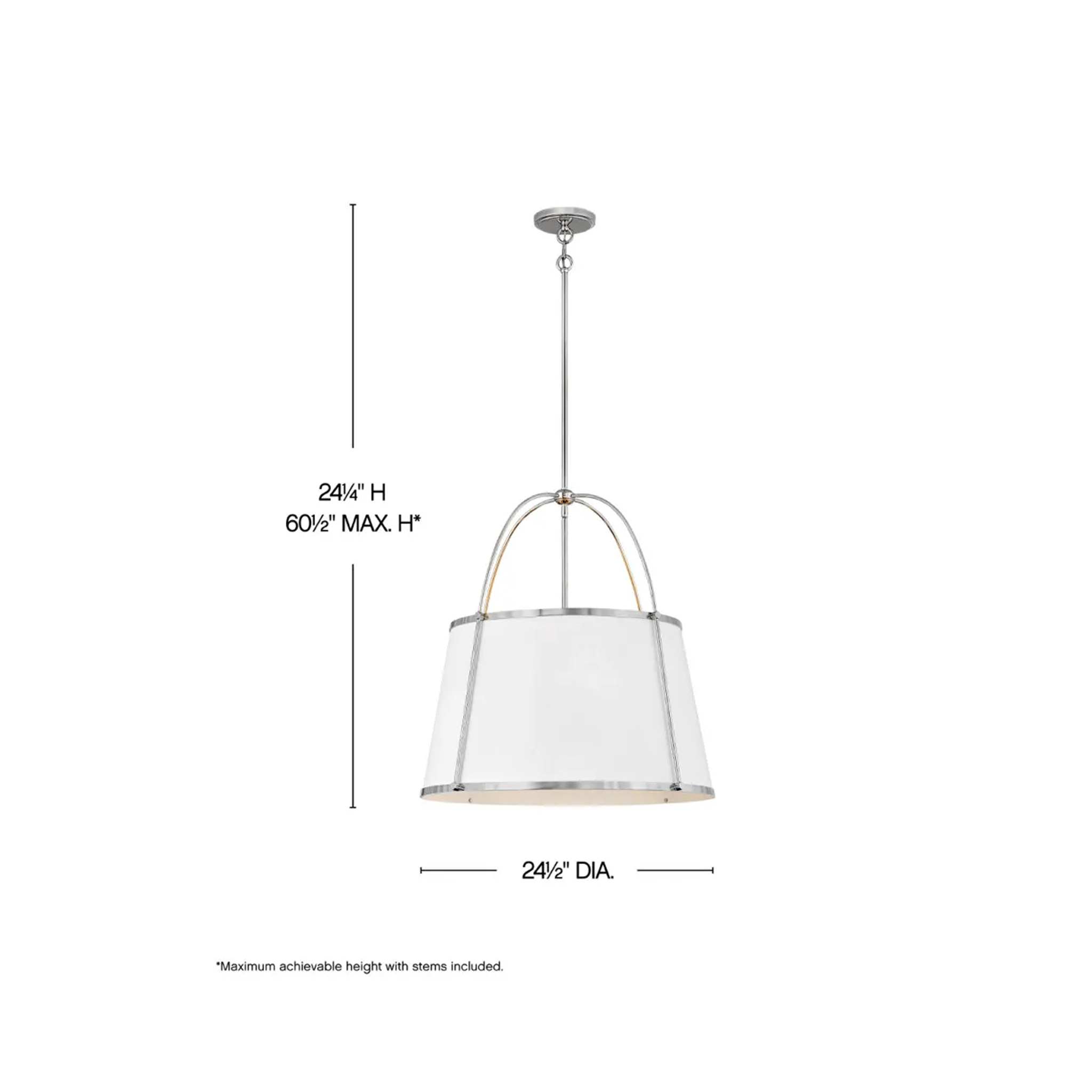 CLARKE MEDIUM DRUM PENDANT - robinsonco.ca