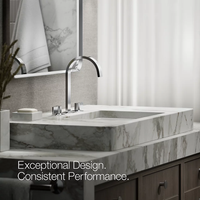 COMPONENTS BATHROOM SINK SPOUT WITH RIBBON DESIGN, 1.2 GPM - robinsonco.ca