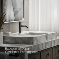 COMPONENTS SINGLE-HANDLE BATHROOM SINK FAUCET, 1.2 GPM - robinsonco.ca