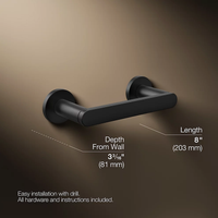 COMPOSED PIVOTING TOILET PAPER HOLDER - robinsonco.ca