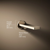 COMPOSED WALL-MOUNT BATH SPOUT - robinsonco.ca