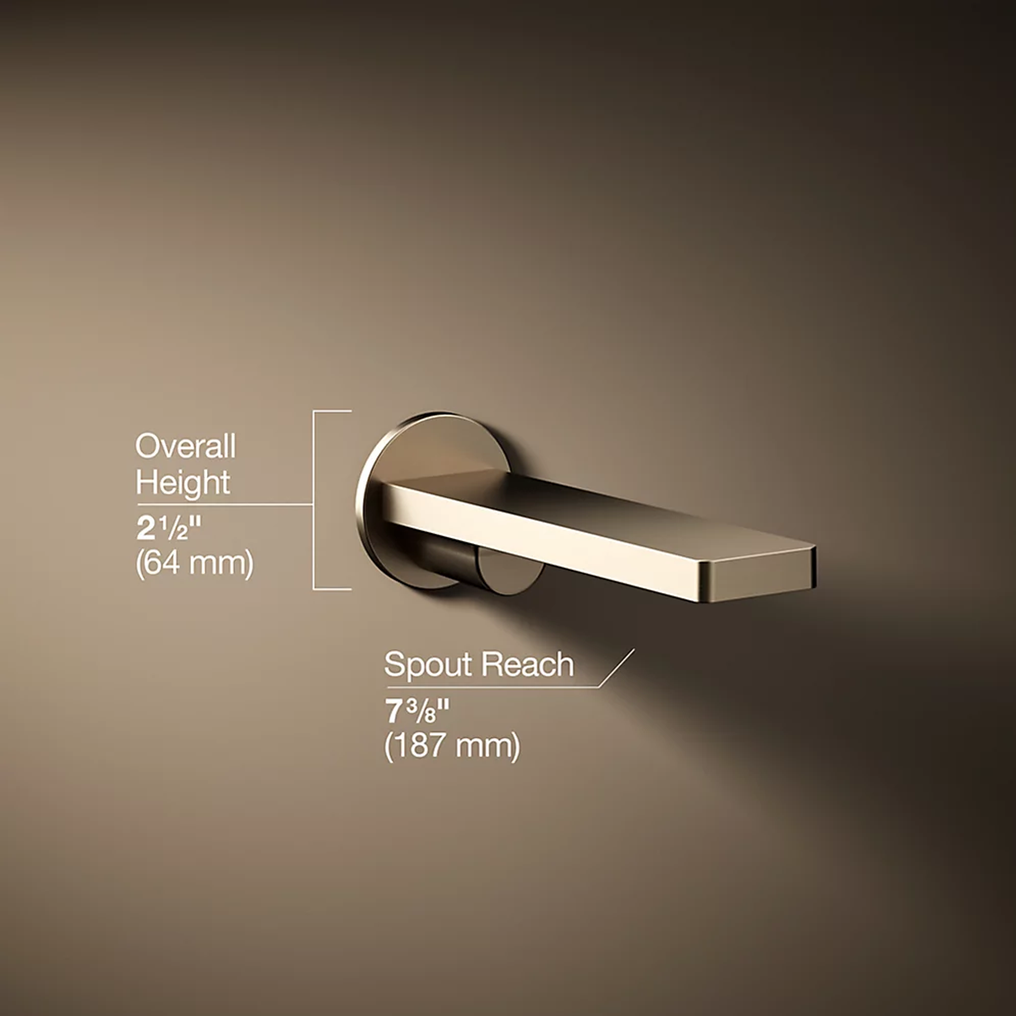 COMPOSED WALL-MOUNT BATH SPOUT - robinsonco.ca