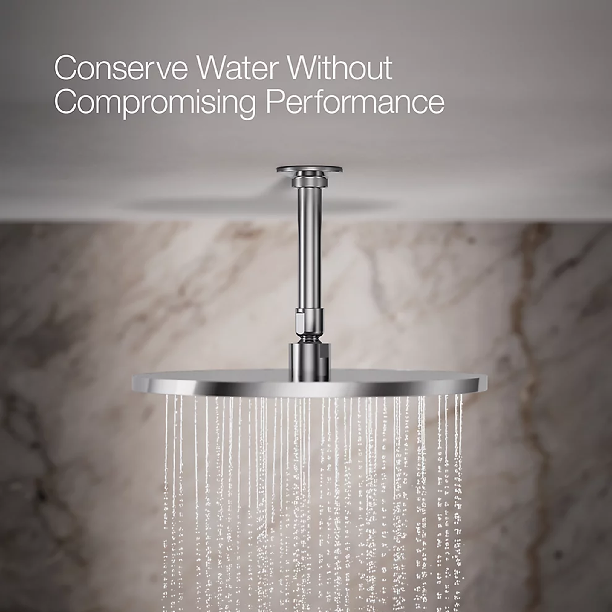 CONTEMPORARY ROUND 12" SINGLE-FUNCTION RAINHEAD - robinsonco.ca