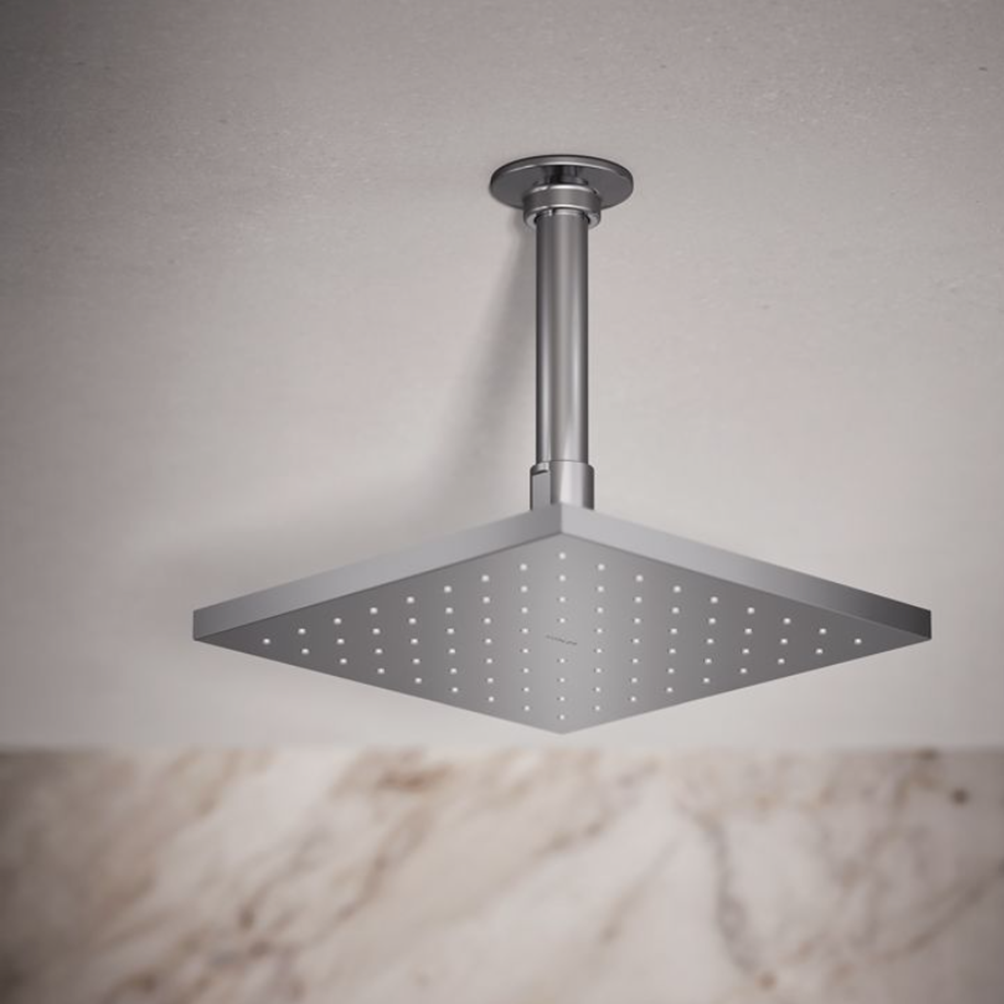 CONTEMPORARY 8" SQUARE SINGLE-FUNCTION RAINHEAD, 2.5 GPM - robinsonco.ca