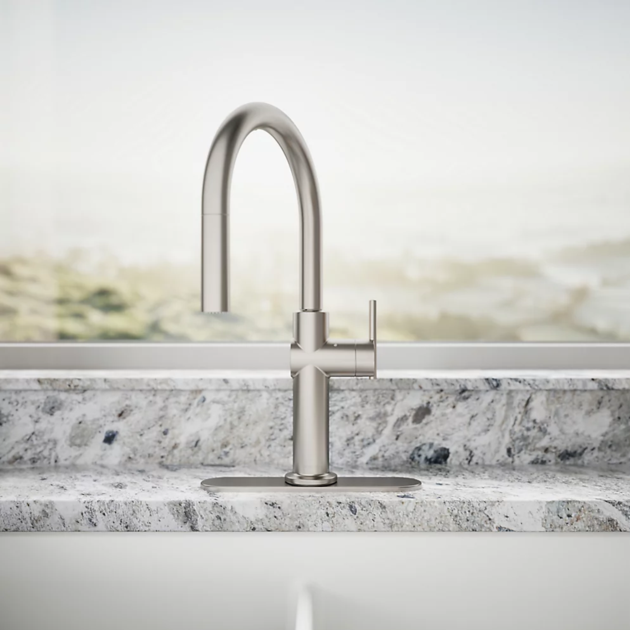 CRUE® TOUCHLESS PULL-DOWN SINGLE-HANDLE KITCHEN FAUCET - robinsonco.ca