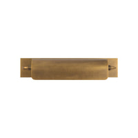 Alora Darby Wall Picture Light in vintage brass finish